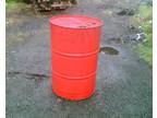 WATER BUTT or garden Incinerator,  45 Gallon steel drum, ...