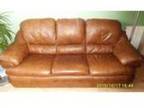 Sofa for sale. Brown leather 3 seater sofa for sale....